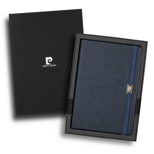 Navy Pierre Cardin Novelle Notebook Gift Sets